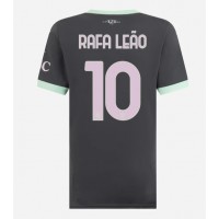 Fotballdrakt Dame AC Milan Rafael Leao #10 Tredjedrakt 2024-25 Kortermet